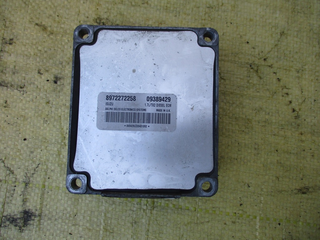 OPEL ASTRA G 1.7 DTI MOTORSTEUERGERÄT 8972272258 Product image