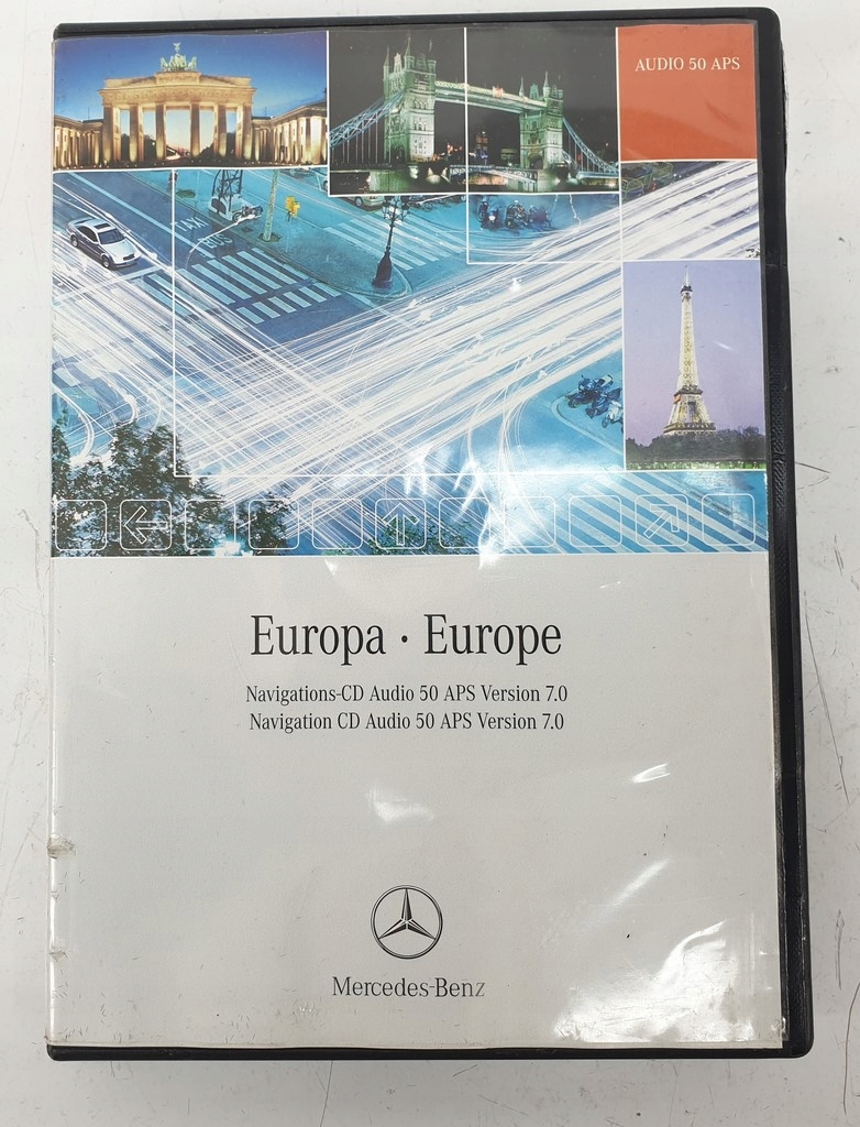 NAVIGATIONSBRETT EUROPA GPS MERCEDES W203 ORIGINAL Product image