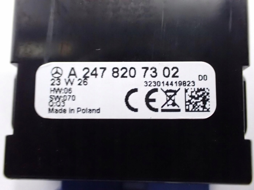 Nest Port USB C Europa A2478207302 Mercedes Cla II C118 x118 24r Product image