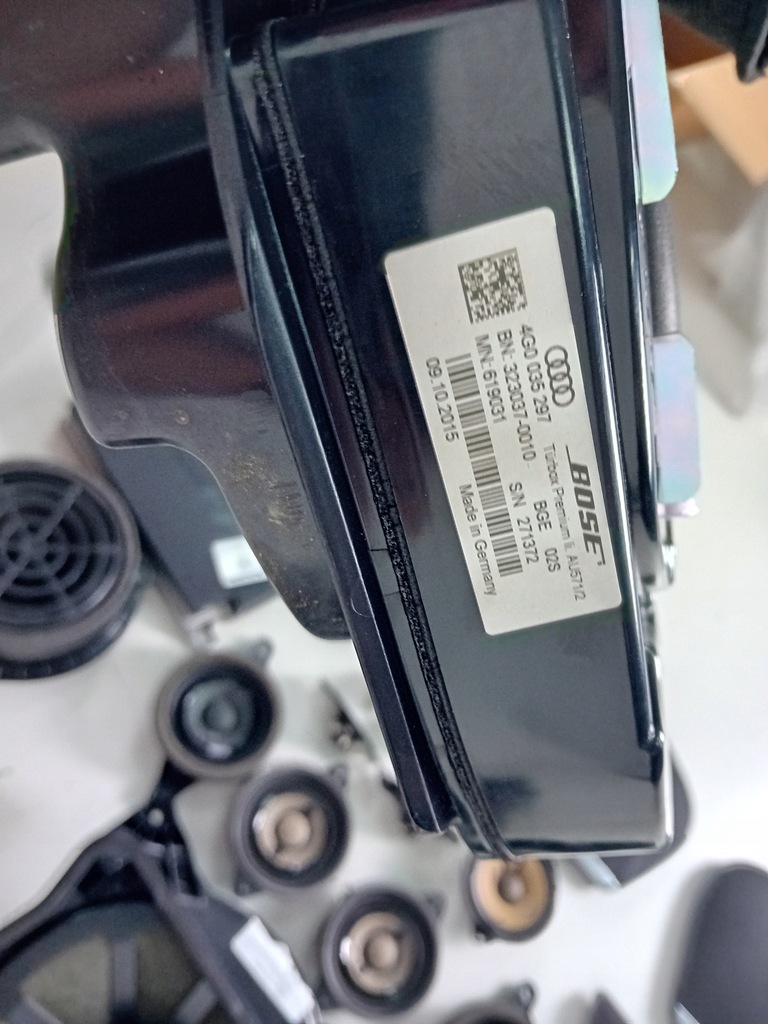 AUDI A6 S6 RS6 4G 4G5 SOUND SOUNDSYSTEM BOSE LAUTSPRECHER-SET Product image