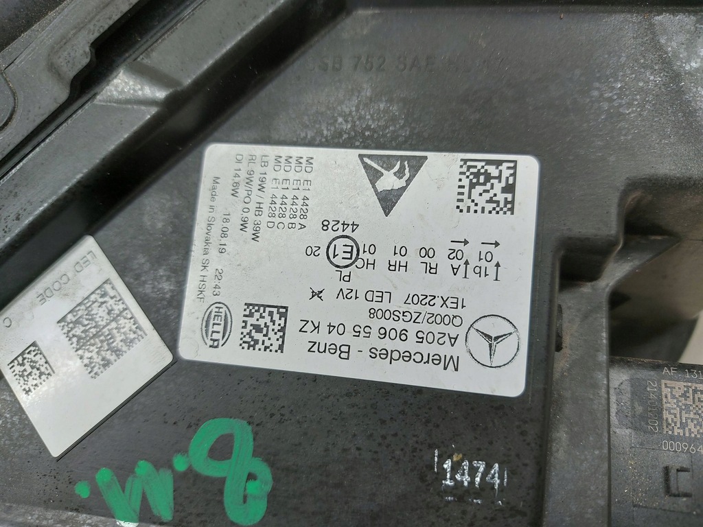 Mercedes-Benz C Klasse 205 W205 Heben Product image