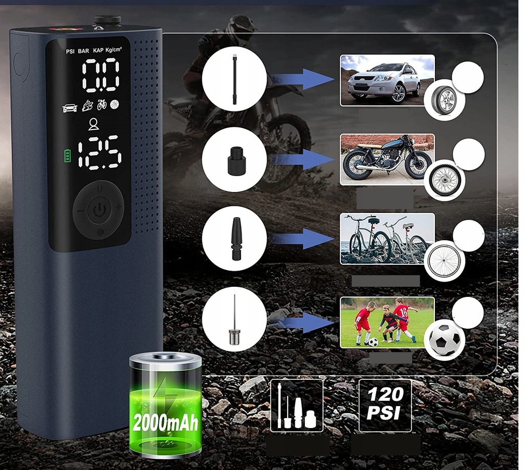 BATTERIEELEKTRISCHE PUMPE VASTAR KOMPRESSOR Product image