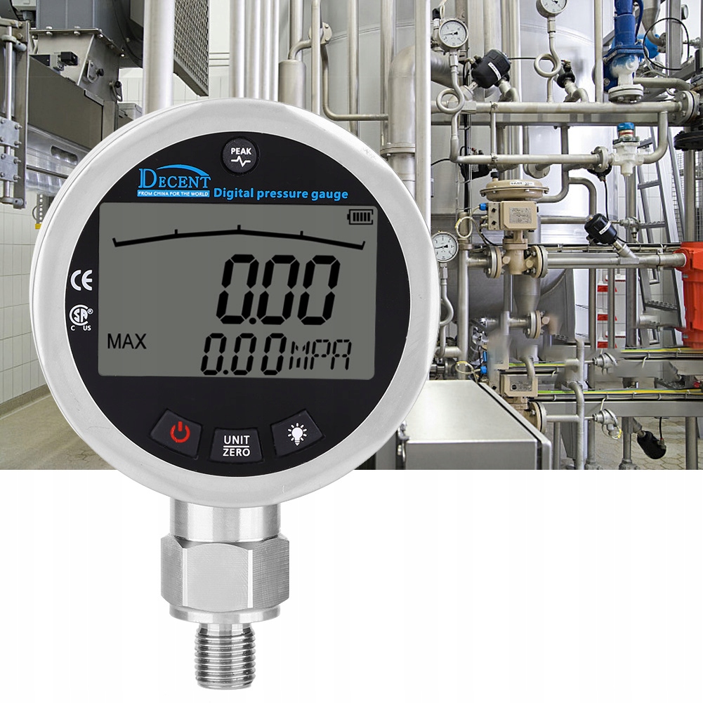 PROFESSIONELLES METALLMANOMETER, DIGITALES MANOMETER Product image