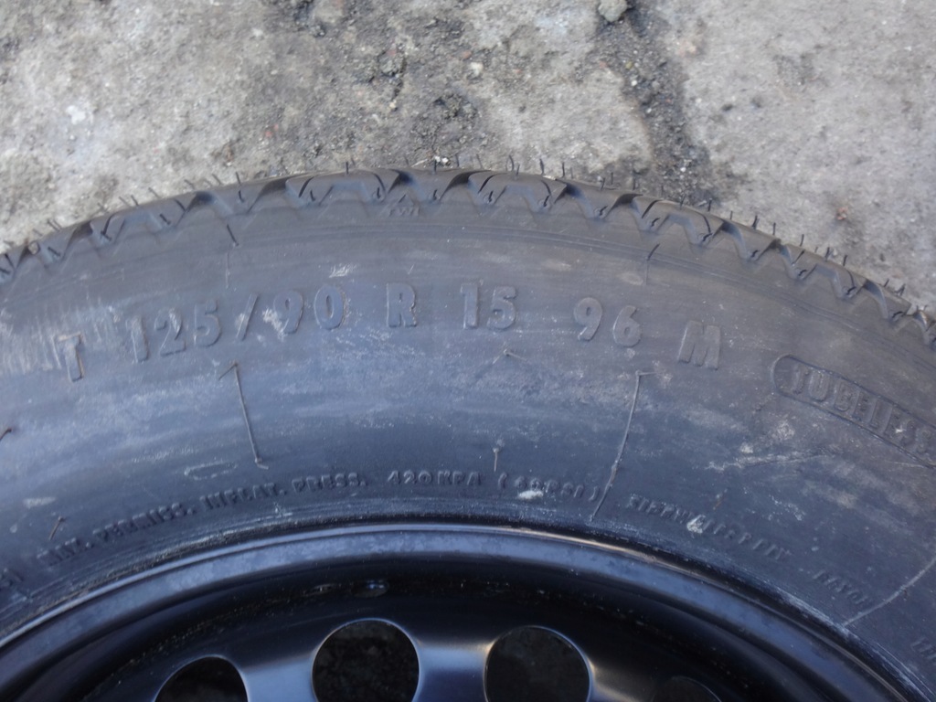 RESERVERAD SPEZIALRAD 15 BMW E46 125/90/15 Product image
