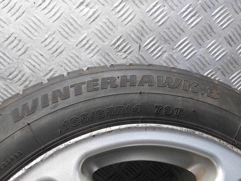 WINTERRÄDER 4X100 6Jx14 ET37 165/65R14 HYUNDAI MAZDA KIA HONDA TOYOTA Product image