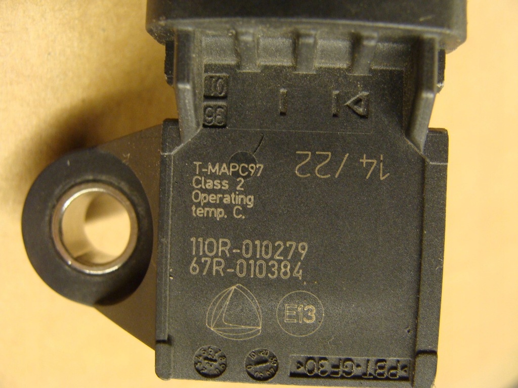 LPG-Gaseinspritzschienen-Drucksensor Landi Renzo T-MAPC97 5,5 bar Product image