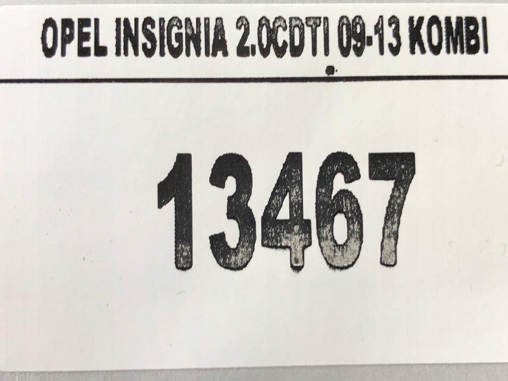 OPEL INSIGNIA SENSOR ZENTRALVERRIEGELUNGSMODUL 13503204 Product image