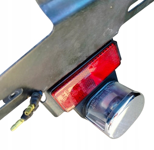 RÜCKSEITE KENNZEICHEN LAMPENRAHMEN ORIGINAL JAPAN HONDA Suzuki Yamaha Product image