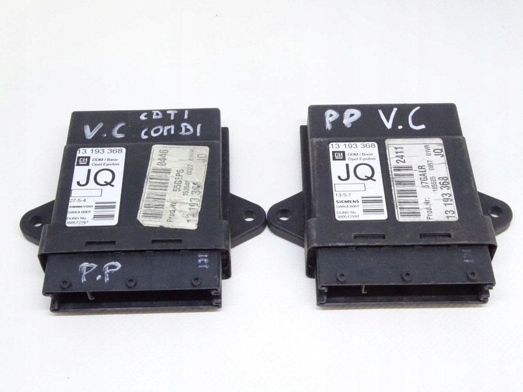 OPEL VECTRA C TÜRSTEUERMODUL, VORNE RECHTS Product image