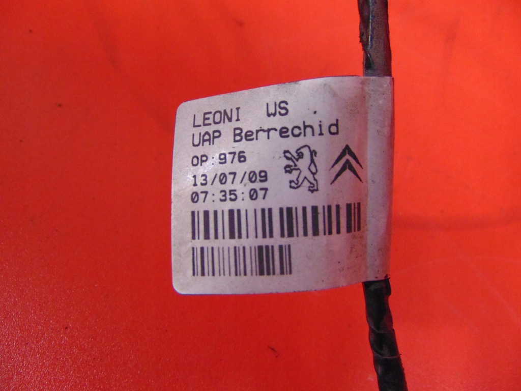 CITROEN C5 III X7 KOMBI-KABELBAUM-INSTALLATION PDC-SENSOREN HINTEN Product image