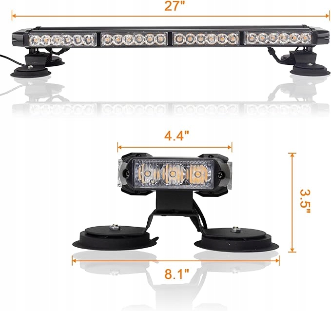 Notfall-LED-Blitzlicht 12V Product image