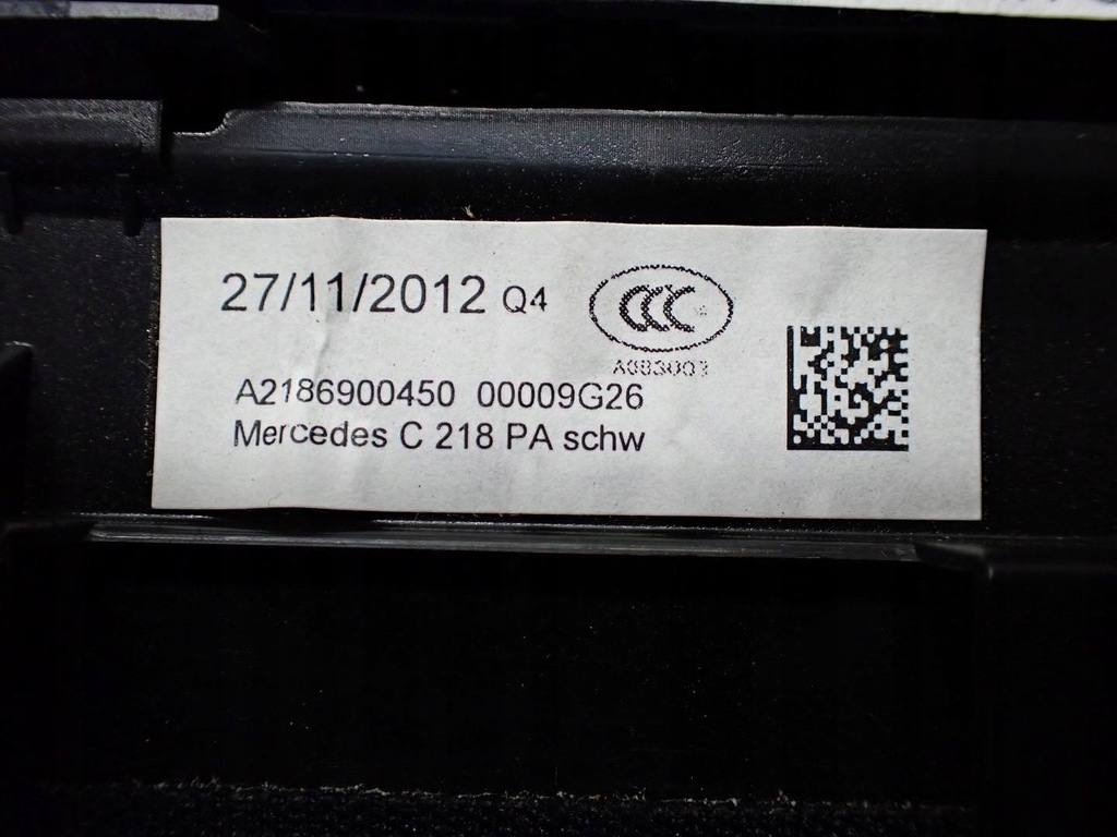 DISPLAY PDC-BILDSCHIRM-ABDECKUNG EUROPA A0015424723 MERCEDES CLS II C218 14R Product image