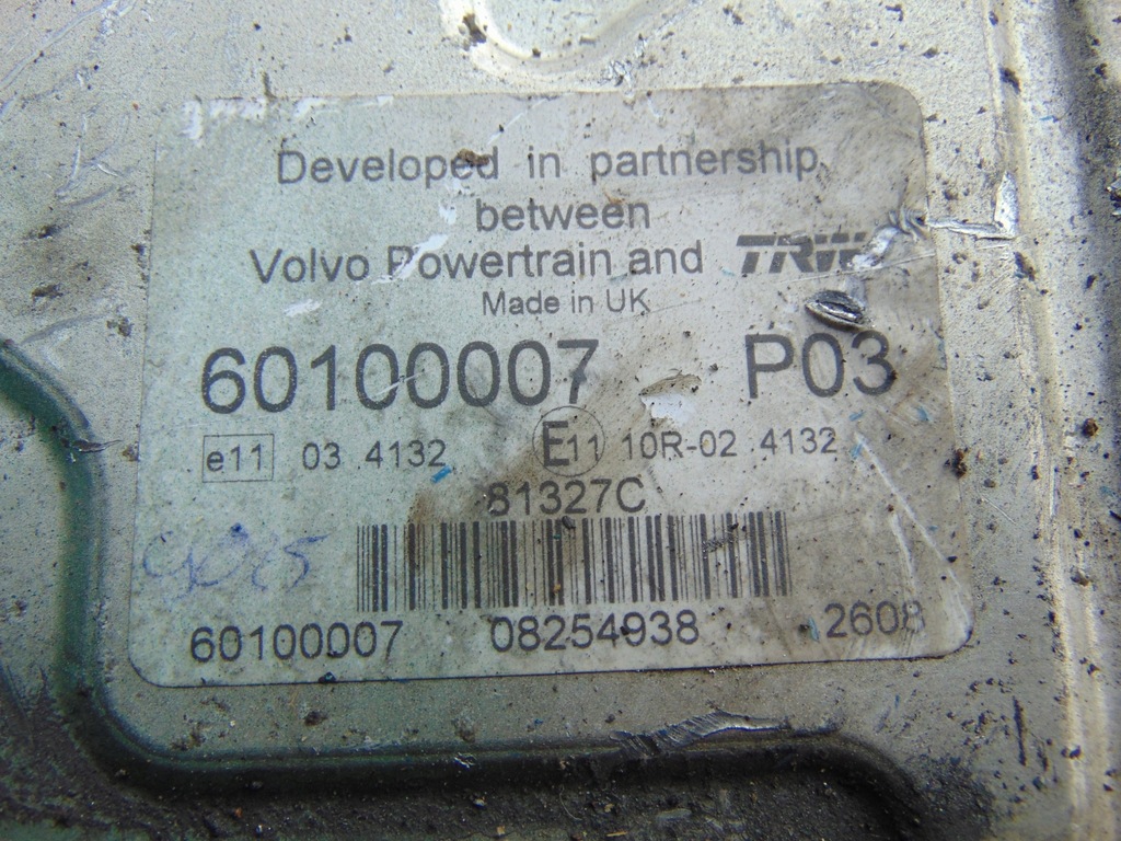 COMPUTER TRW 60100007 P03 P60100007 VOLVO RENAULT Product image