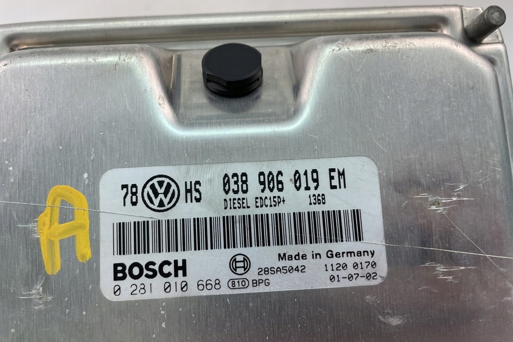 ECU VW Passat B5 (3B3) 038906019EM 2001 Motorsteuerung Product image
