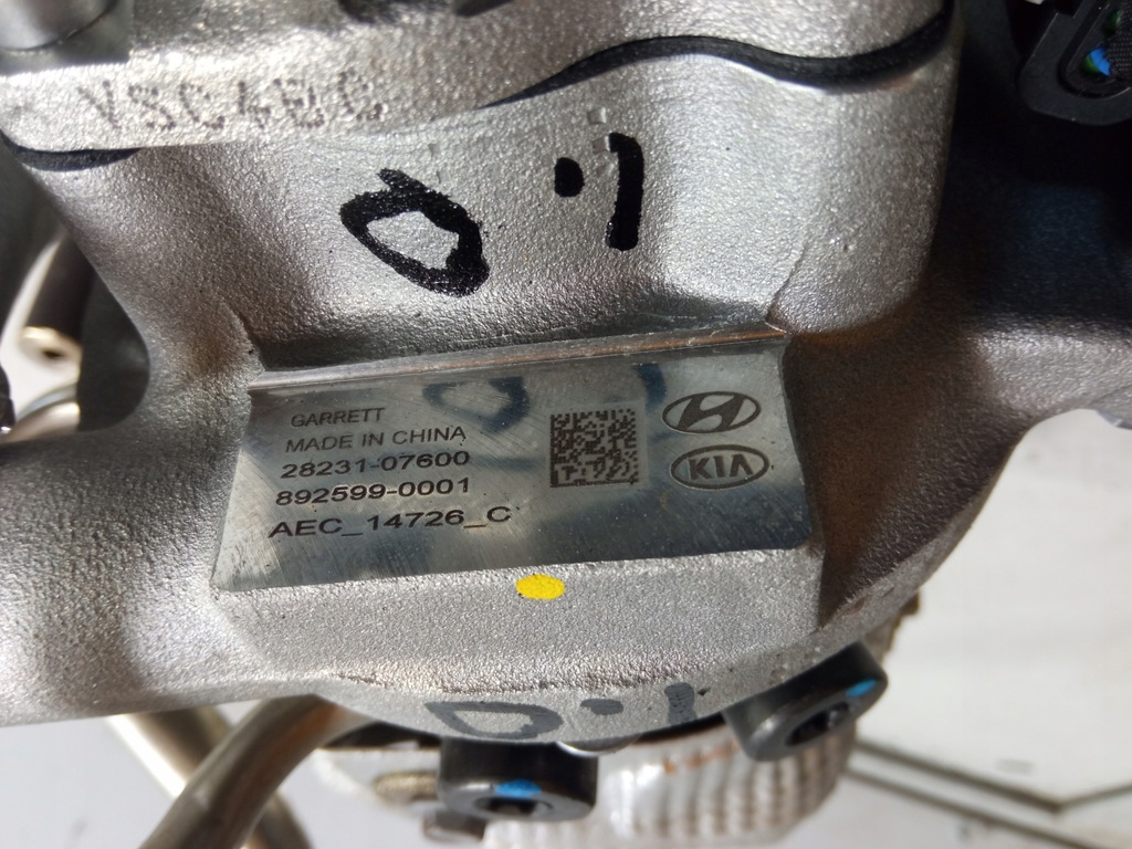 KIA STONIC LIFT TURBOLADER 1.0 T-GDI 28231-07600 Product image
