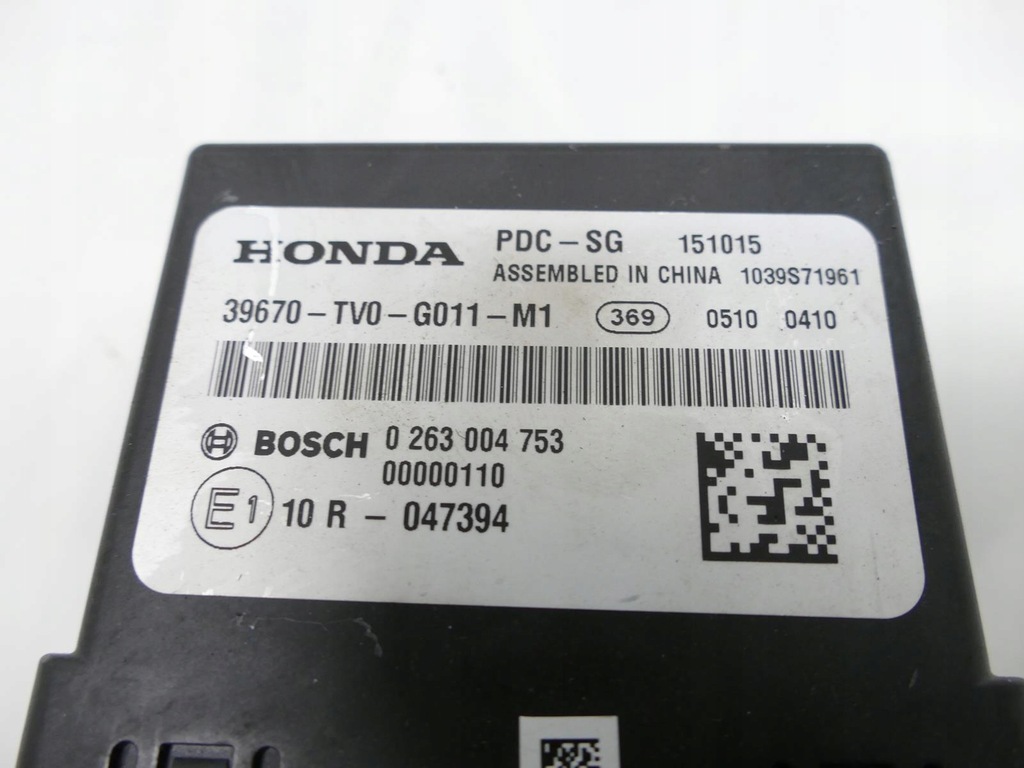 HONDA CIVIC IX LIFT PDC-MODUL SENSOREN CONTROLLER Product image