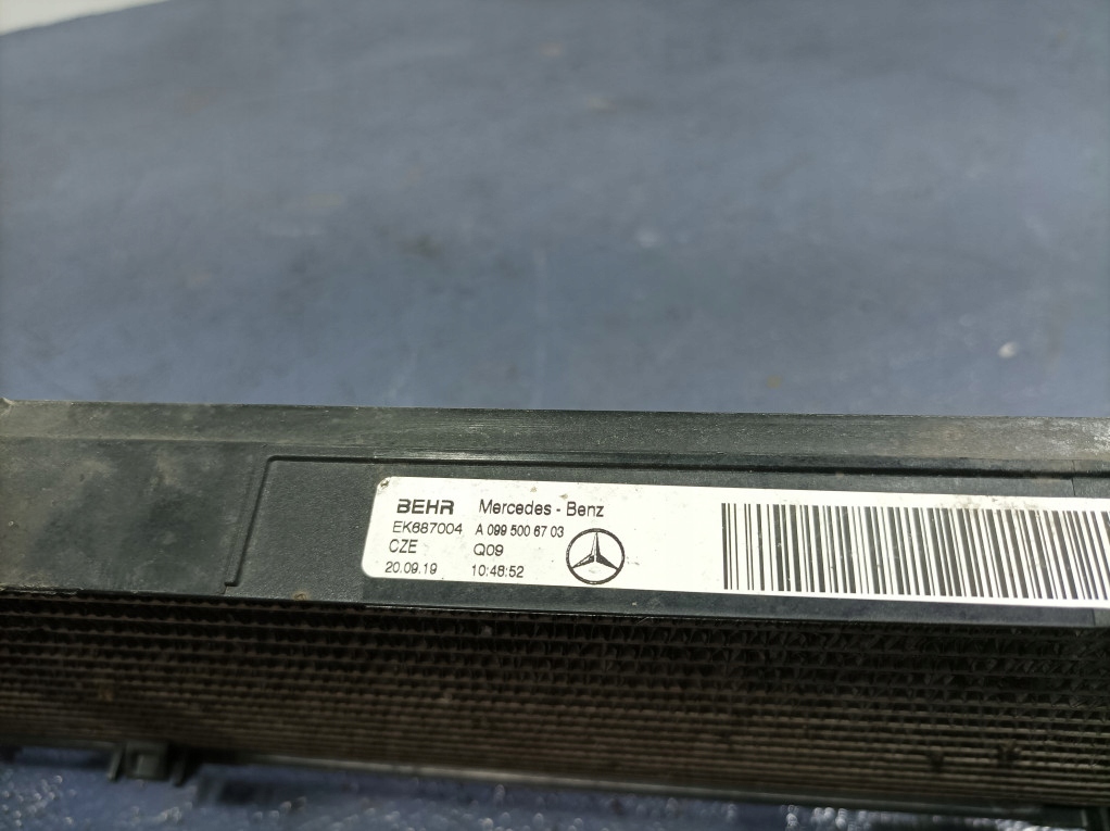 MERCEDES S W222 LIFT 3.0 B MHEV ZUSÄTZLICHER WASSERKÜHLER A0995006703 Product image