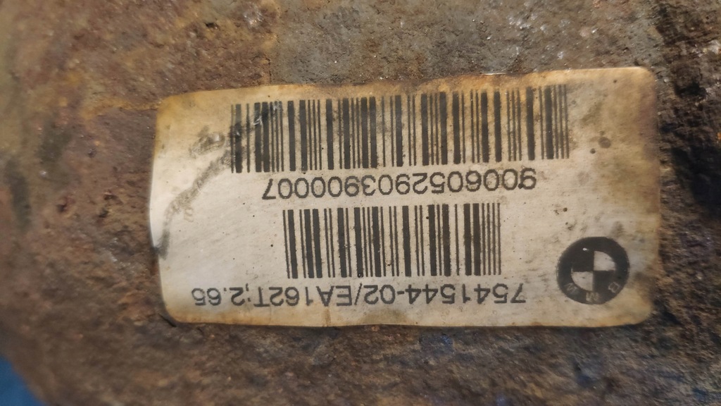 BMW E60 530xd Differential Achsdifferential 7541544 2,65 Product image