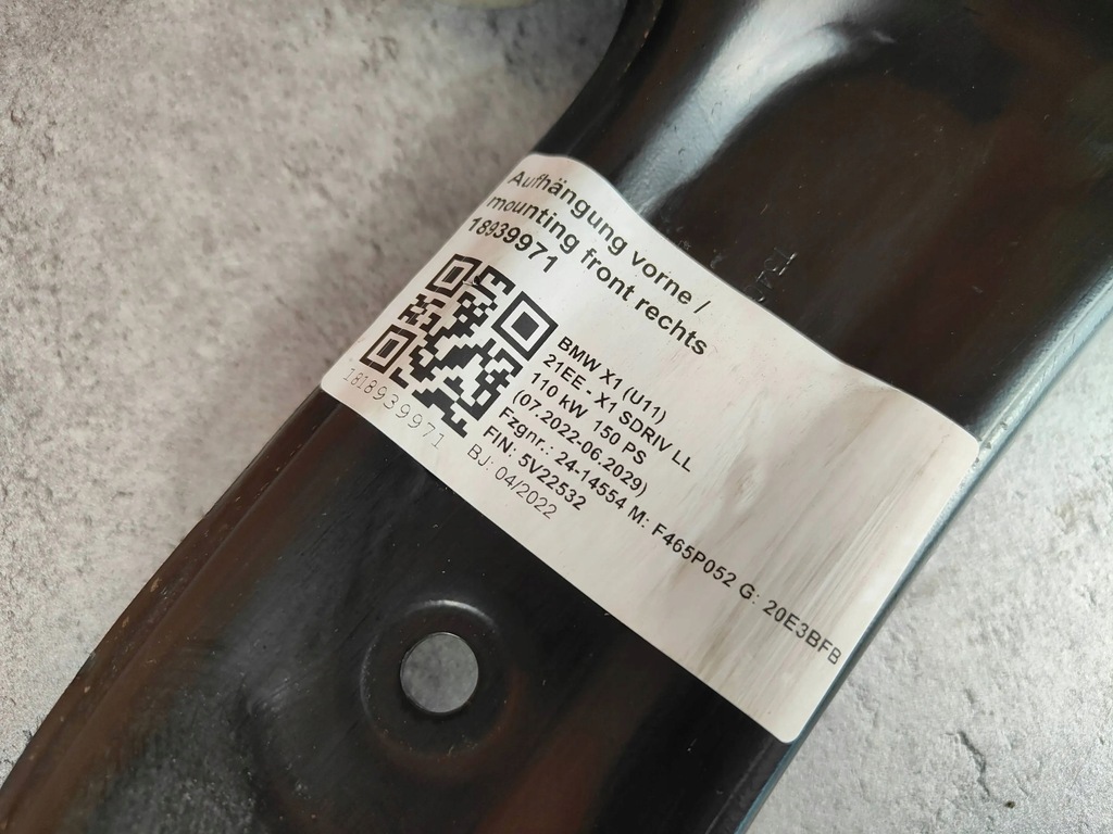 Rechte Vorderseite + BMW X1 U11 X2 U10 6890180 8846544 Product image