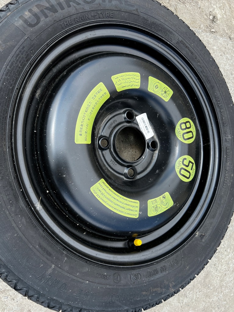 RESERVERAD PEUGEOT 207 125/80 R15 2021R Product image