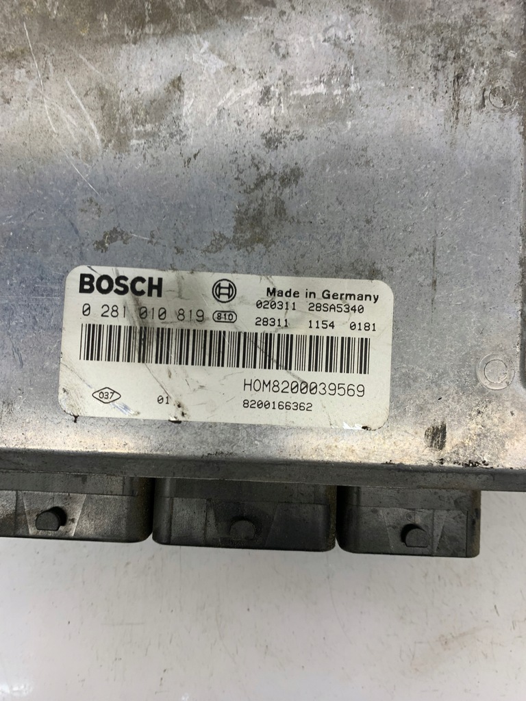MOTORCOMPUTER RENAULT 0281010819 8200039569 Product image