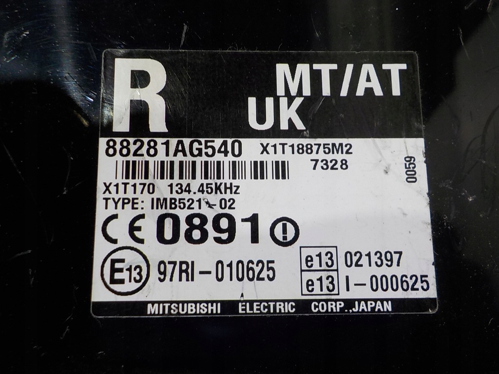 SUBARU LEGACY IV 2.0 STARTER-KIT 22611AM130 Y7 Product image