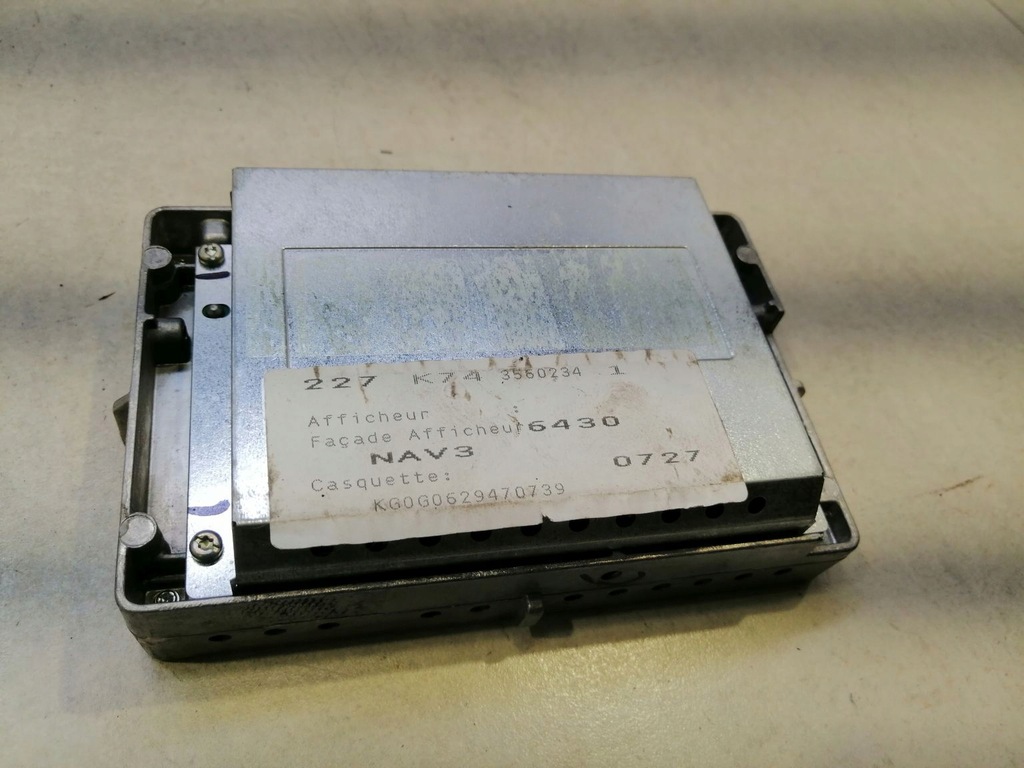 ANZEIGE NAVIGATIONSBILDSCHIRM RENAULT LAGUNA II Product image