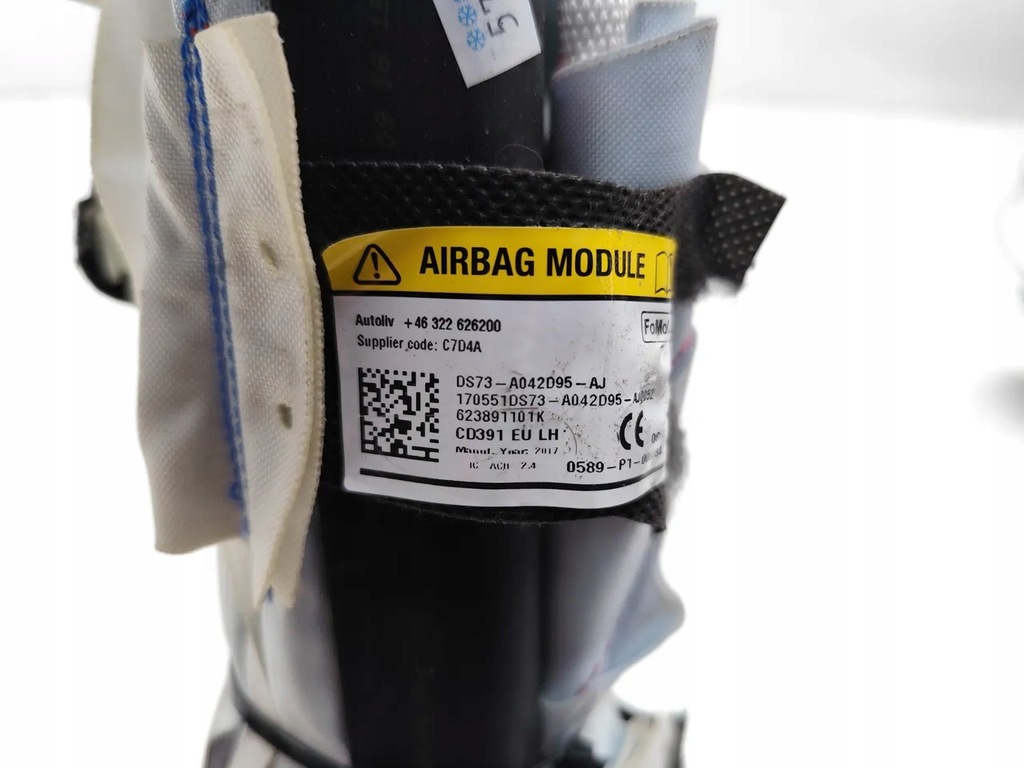 Ford Mondeo Airbag -Airbag an der Decke des linken Schließbacks 2017 4/5DR Product image