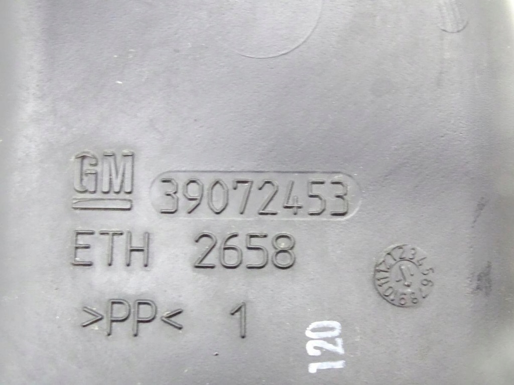 OPEL ASTRA K 15-22 LUFTEINLASSVERSCHLUSS 39072453 Product image
