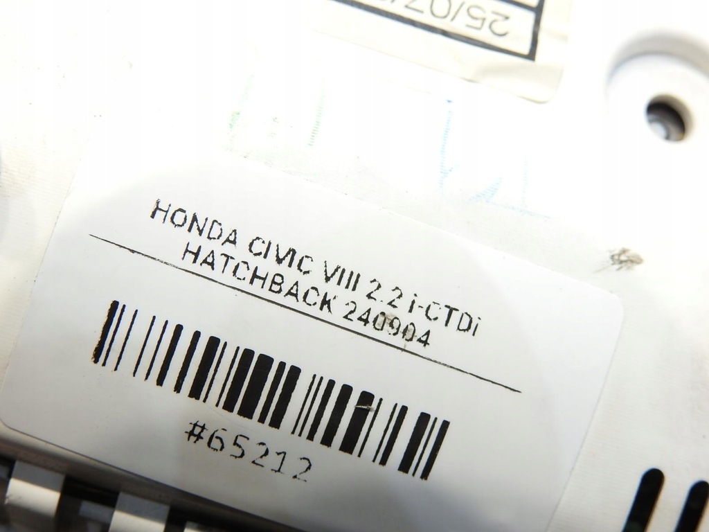 ZÄHLER HONDA CIVIC VIII 2.2 i-CTDi SMJ 78200 HR0342107 Product image