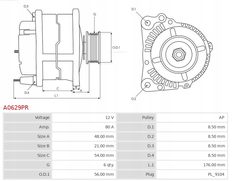 850 2.0, 850 2.0 Turbo, 850 2.3 T5, 850 2.3 T5-R, 850 2.3 Turbo R, 850 2.4 Product image