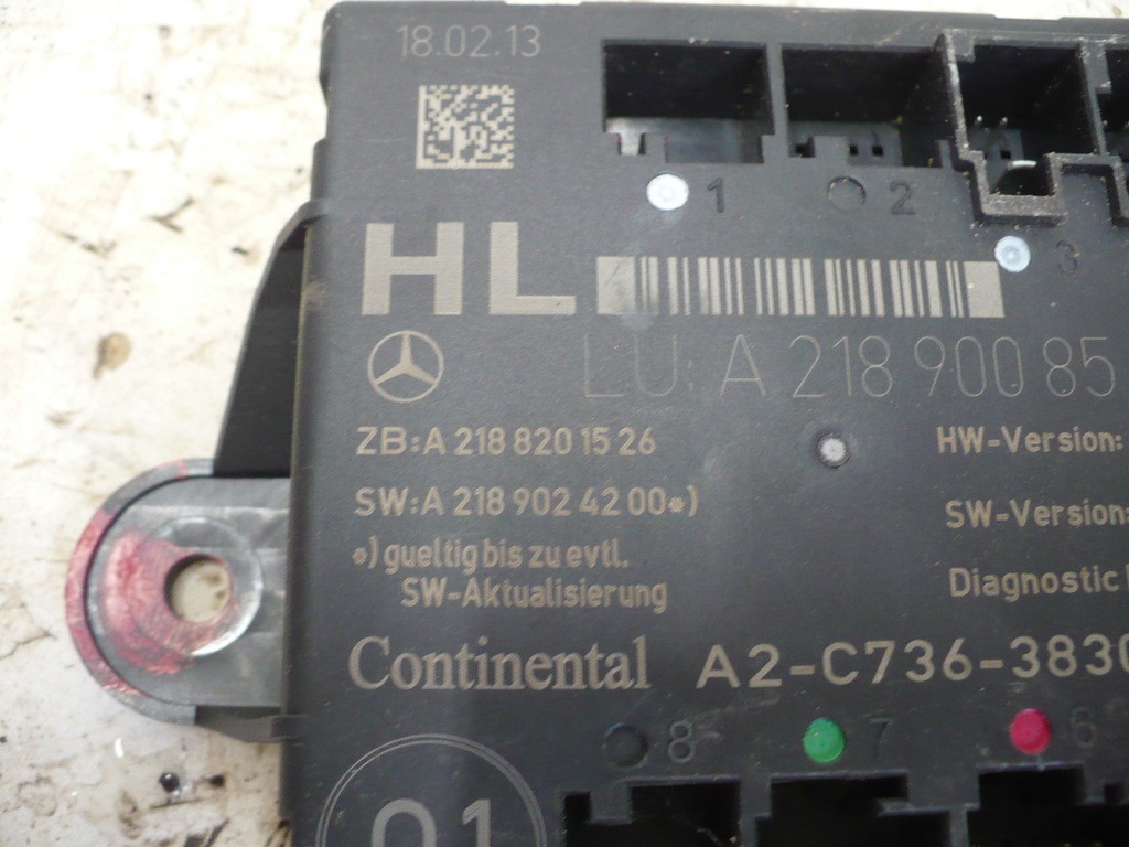 TÜRMODUL LINKS RECHTS HINTEN VORNE MERCEDES W218 A2189008500 Product image