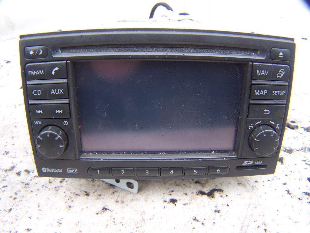 Nissan Qashqai J10 Radio-Navigation MP3 Product image