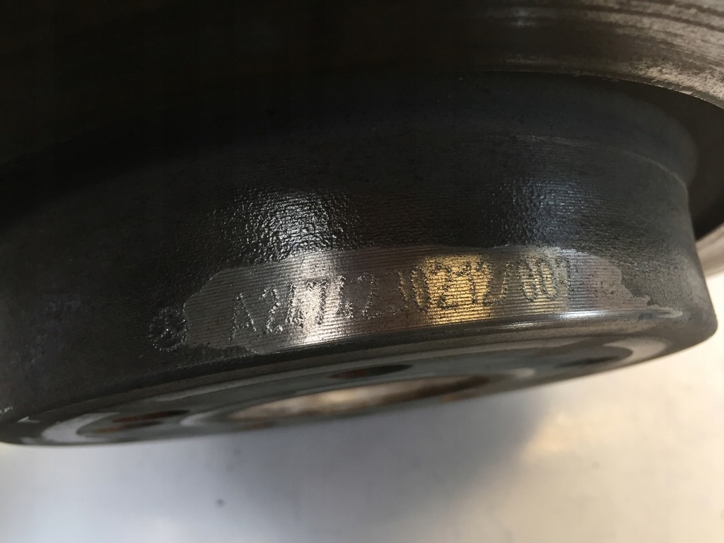 MERCEDES A W177 2021 HINTERE BREMSSCHEIBEN 285 mm Product image