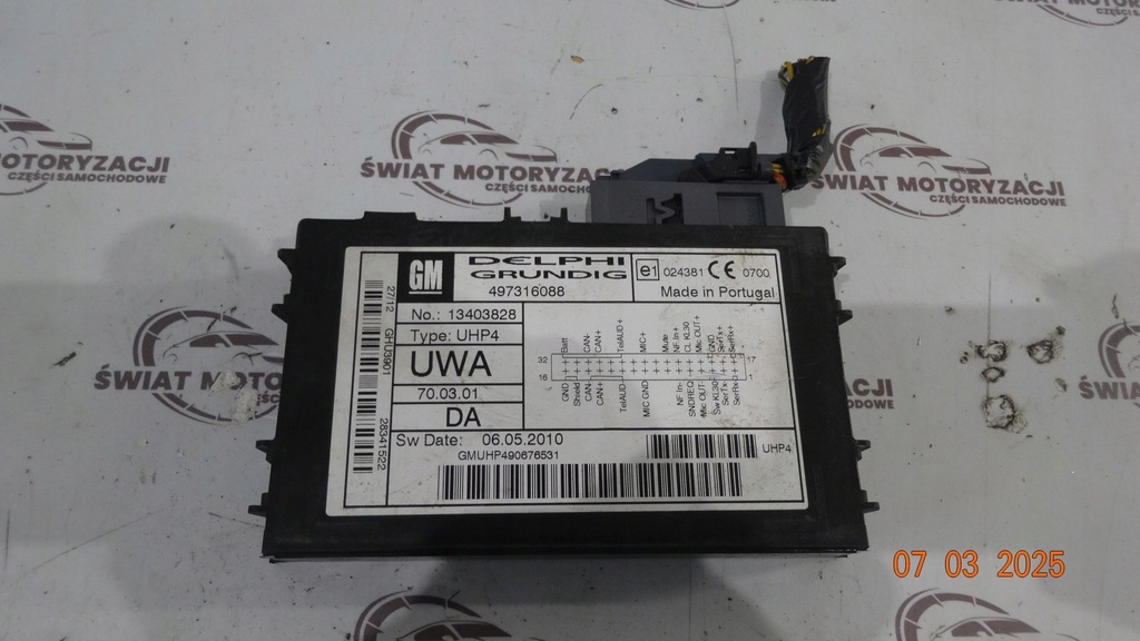 Opel Corsa D Lift 12R Bluetooth -Modul 13403828 Product image