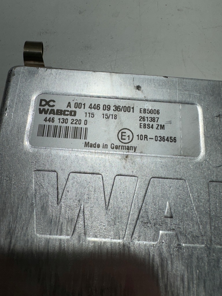 COMPUTER EBS EBS4 STEUERUNG MERCEDES ACTROS MP 4 ATEGO III A0014460936 Product image