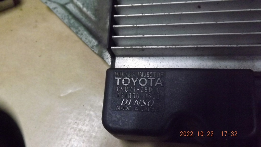 Toyota Avensis T25 07 2.4 vvti Einspritzsteuergerät Product image