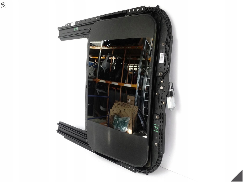 AUDI RS7 S7 A7 C7 4G8 10-18 LIFT SUN ROOF ENGINE ROLLER SHUTTER ALCANTARA COVER Product image