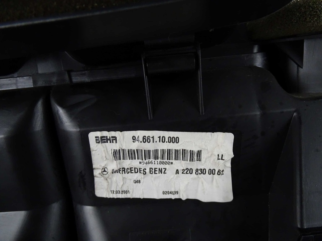Mercedes W215 W220 HEIZUNG EU A2208300062 Product image
