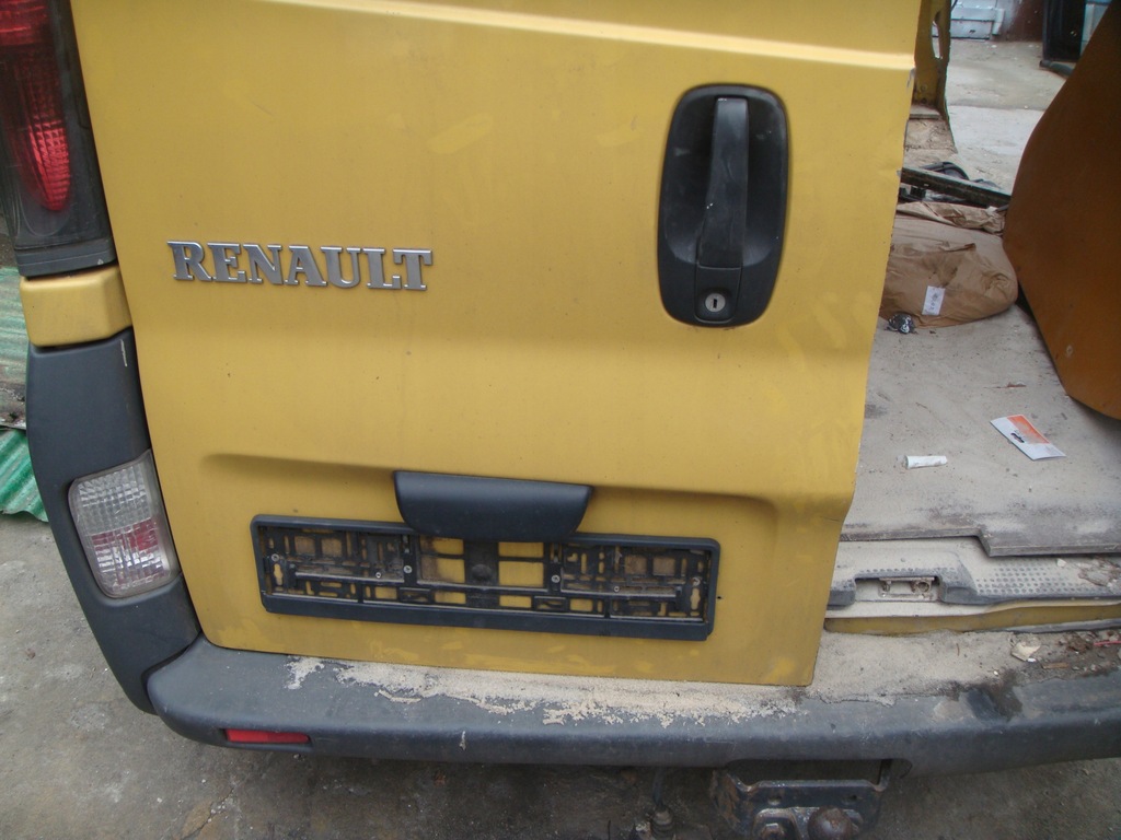 HINTERE TÜREN TRAFIC VIVARO WINGS GELB LINKS D32 2001-2015 Jahr Product image