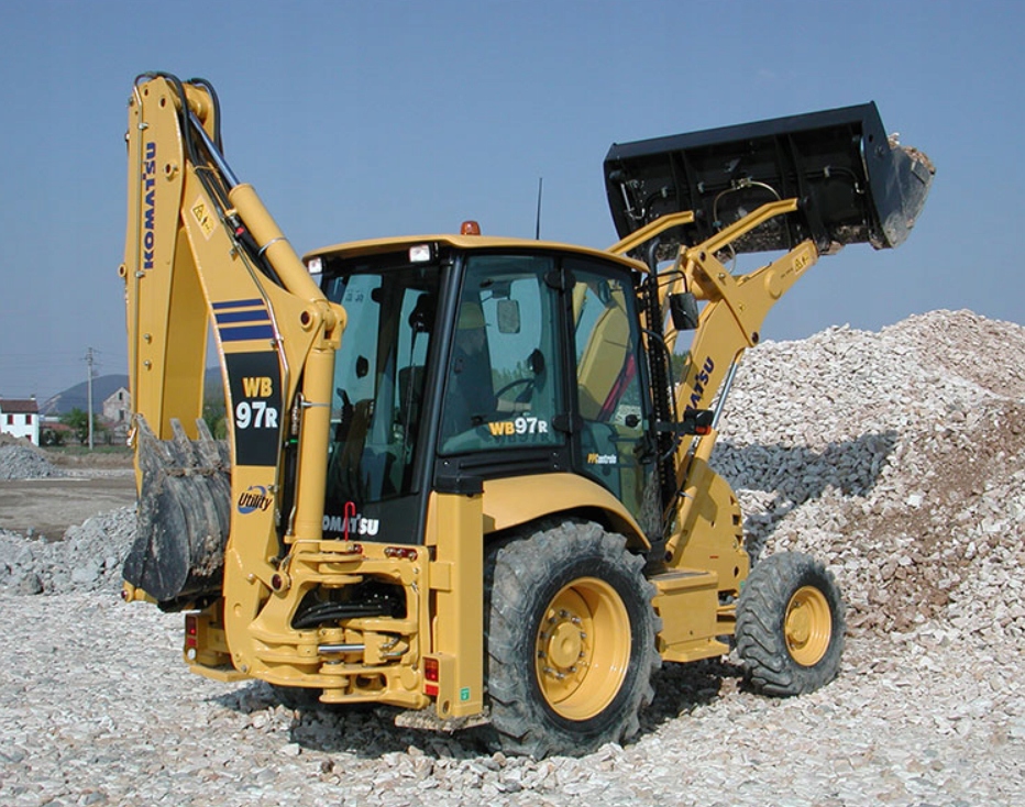 GEBLÄSEBAGGER KOMATSU WB93R5 WB97R-5 Product image