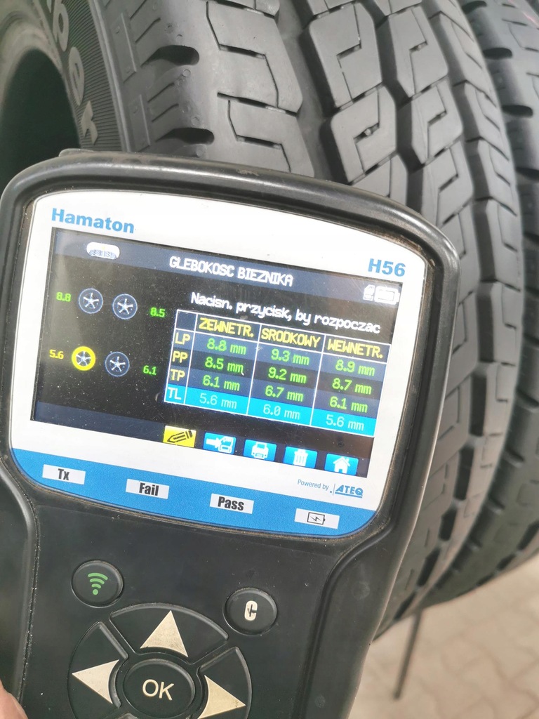 215/70R15cp Continental 2020 Sommerreifen 8,5 mm 6396 Product image
