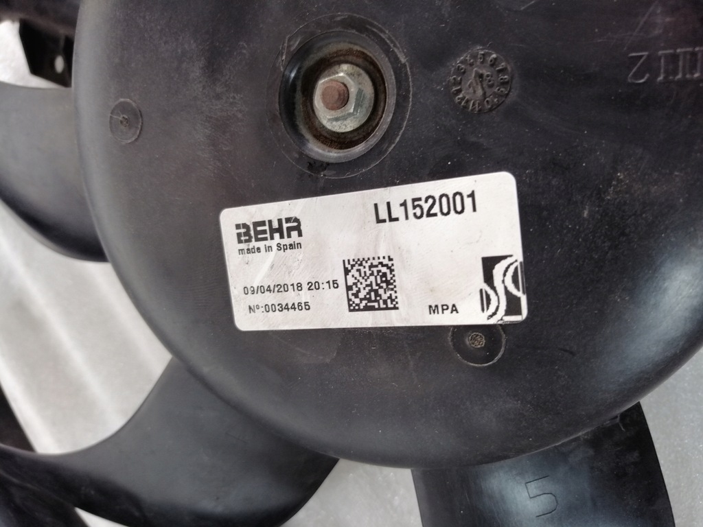 FIAT PUNTO EVO KÜHLERLÜFTER Product image