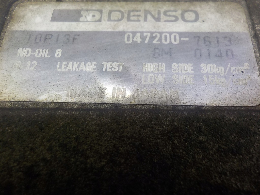 KOMPRESSOR-KLIMAPUMPE MAZDA CX5 047200-7613 Product image