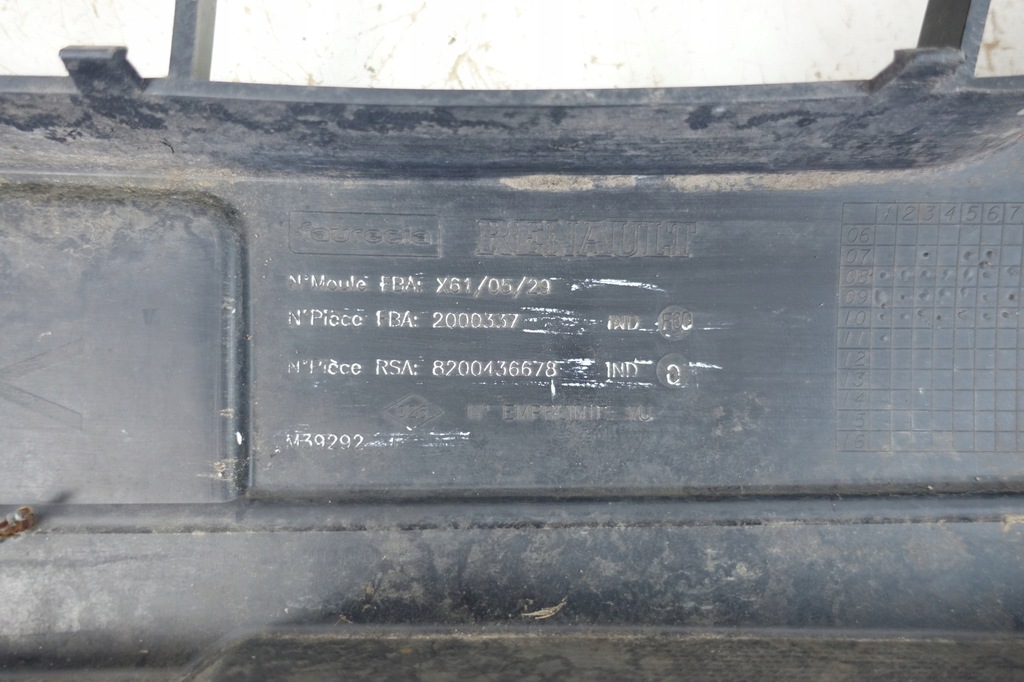 RENAULT KANGOO II 2 2008- FRONTSTOßSTANGE 8200436678 Product image