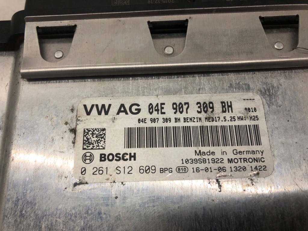 Motor Computer VW Golf VII 04E907309BH 1.4 150 PS Modul Controller Product image