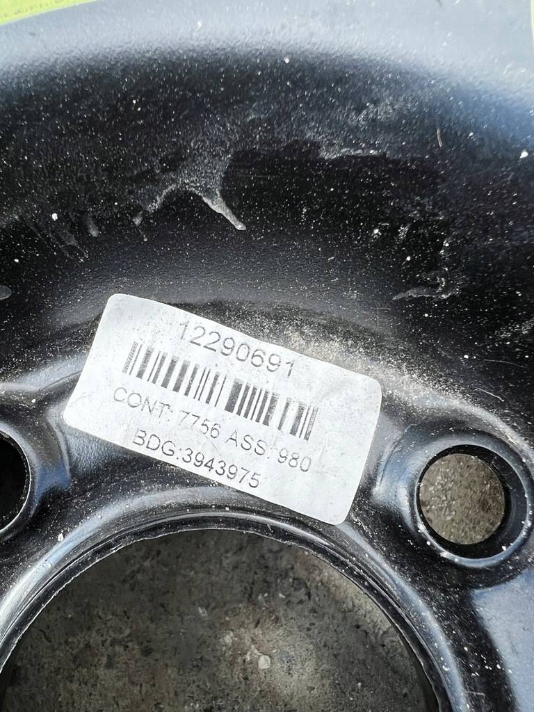 RESERVERAD PEUGEOT 207 125/80 R15 2021R Product image