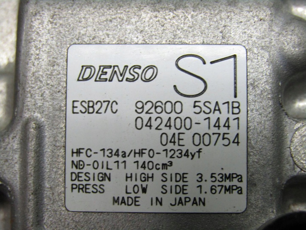 LEAF II ZE1 21R KLIMAANLAGE KOMPRESSOR 926005SA1B 92600 5SA1B Product image