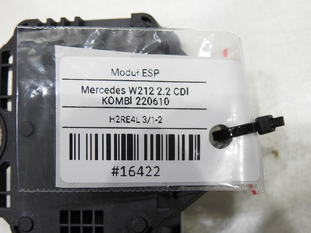 ESP-SENSOR MERCEDES W212 2.2 CDI A0055422618 Product image