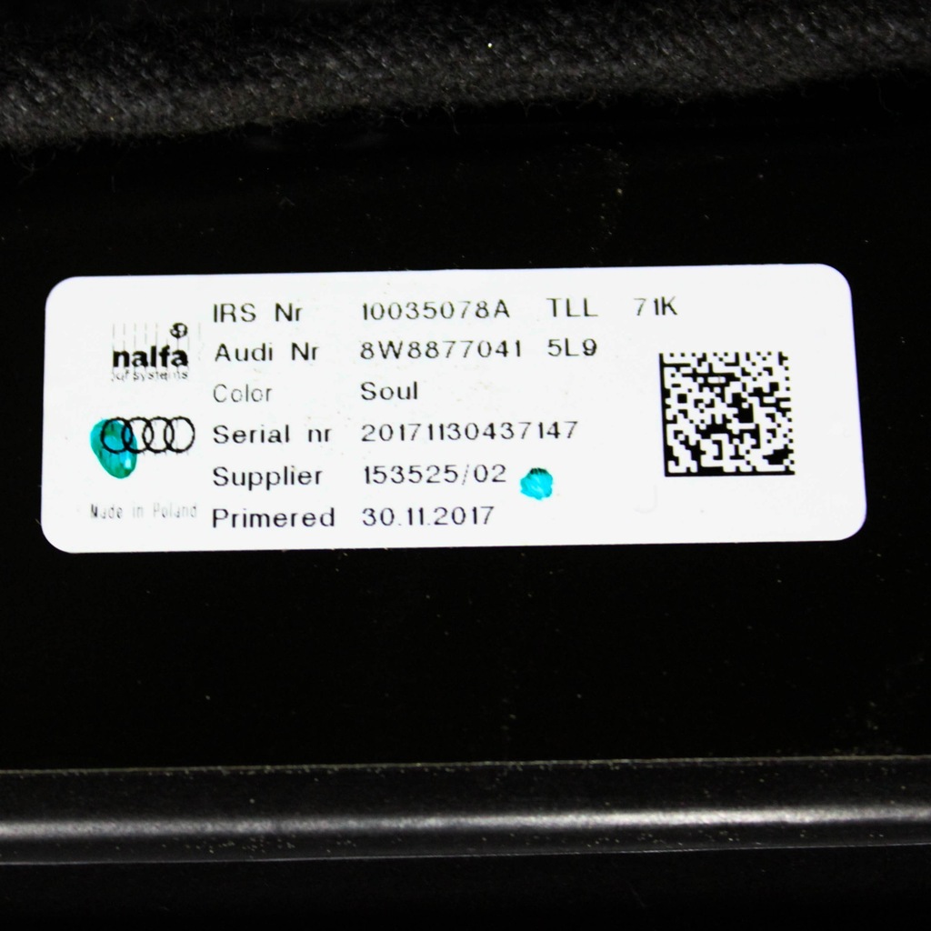 8W8877041 AUDI Schiebedach Product image